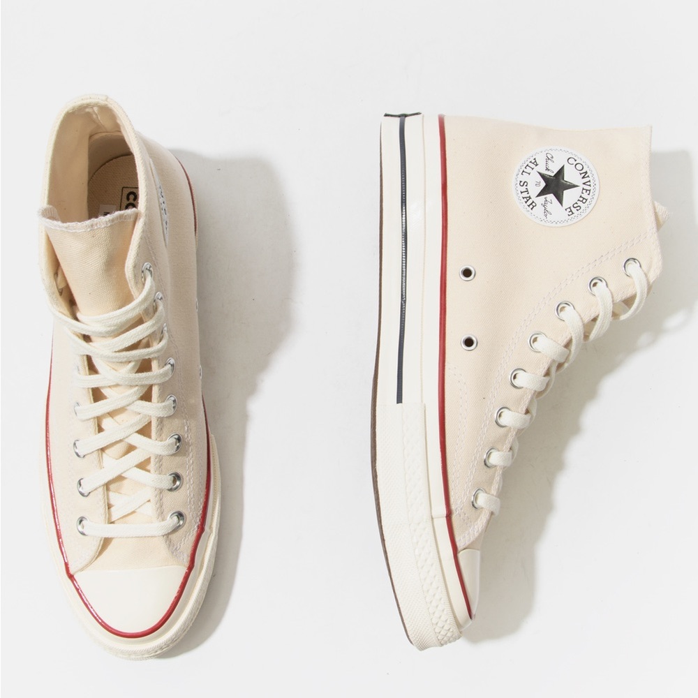 Chuck 70 Vintage Canvas High Top Shoe in Parchment (Womens Size 6.5)